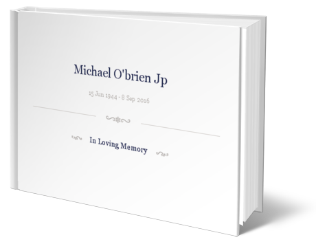 memorial book